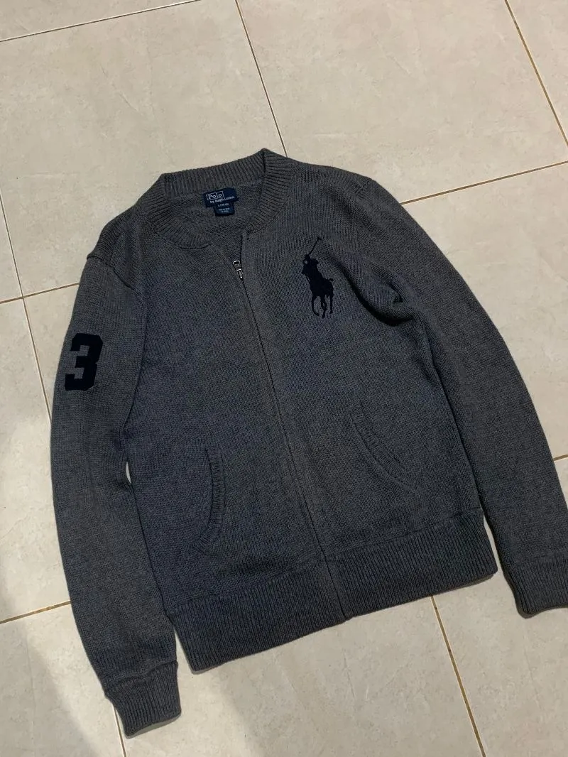Polo Ralph Lauren Luxury Casual Sweater Wanita gray photo 1