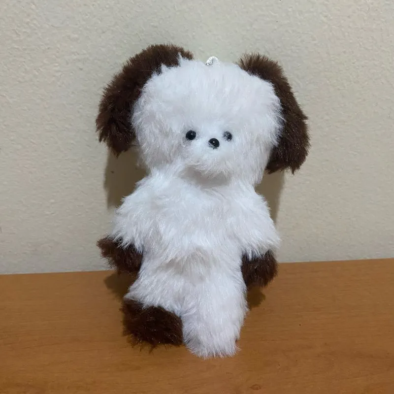 Minimalist Casual Wanita white brown photo 1