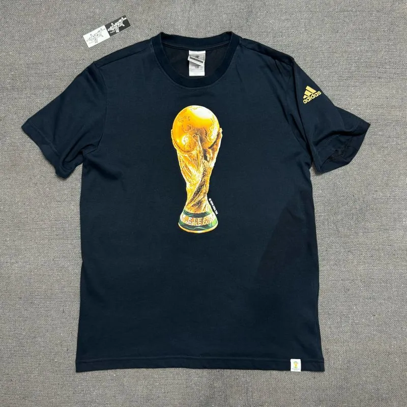 Adidas Vintage T-shirt Pria navy black photo 1