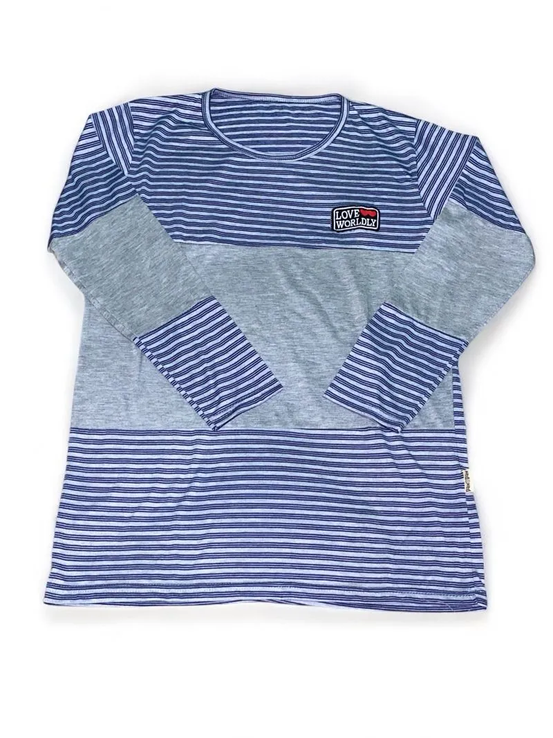 Sportswear Casual T-shirt Wanita multicolor gray photo 1