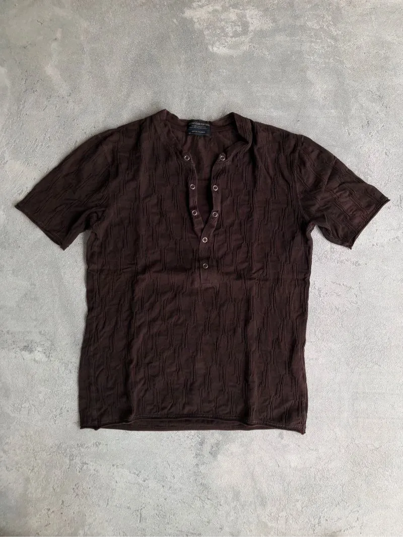 Nicole Club for Men Y2K Grunge T-shirt Pria brown photo 1