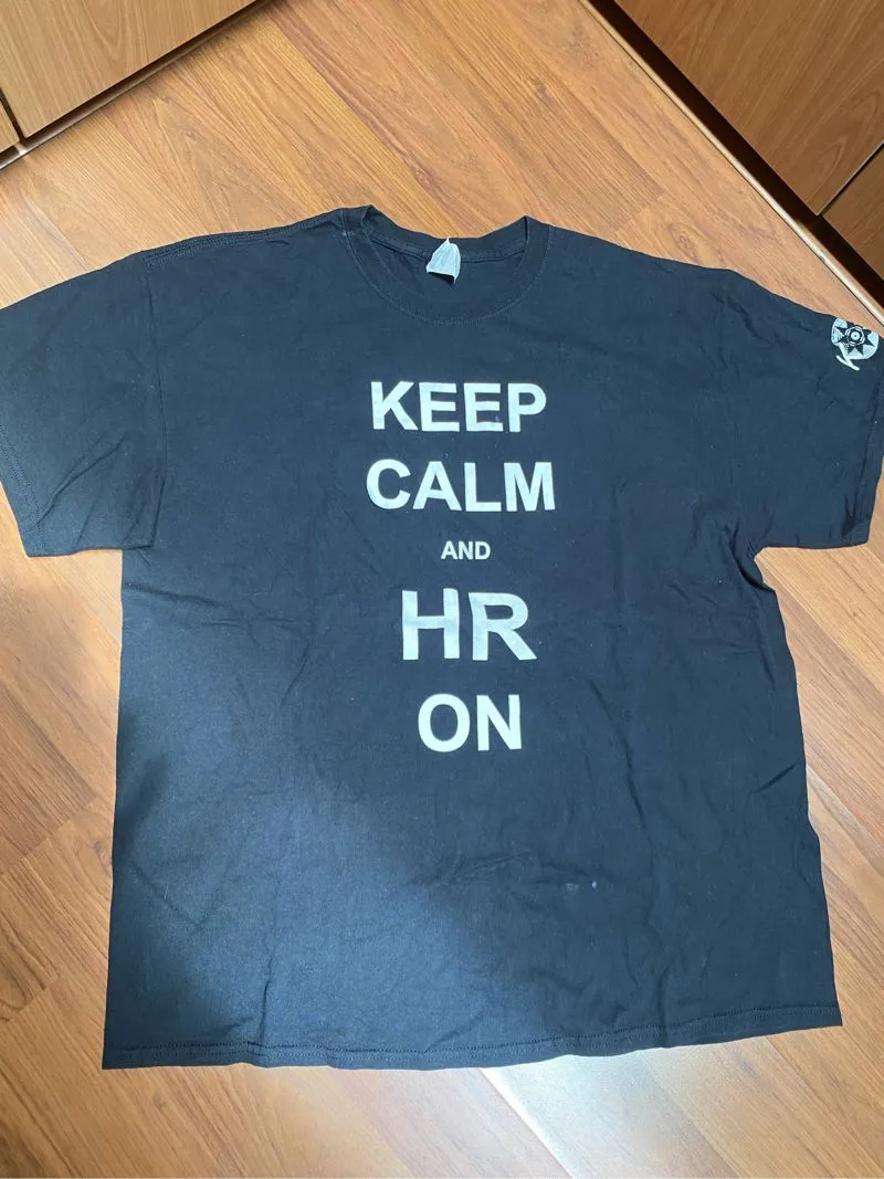 Gildan Y2K Casual T-shirt Pria black photo 1
