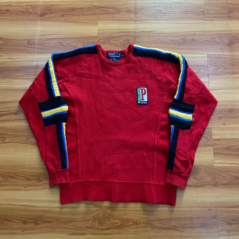 Polo Ralph Lauren Vintage Sweater Pria red photo 1