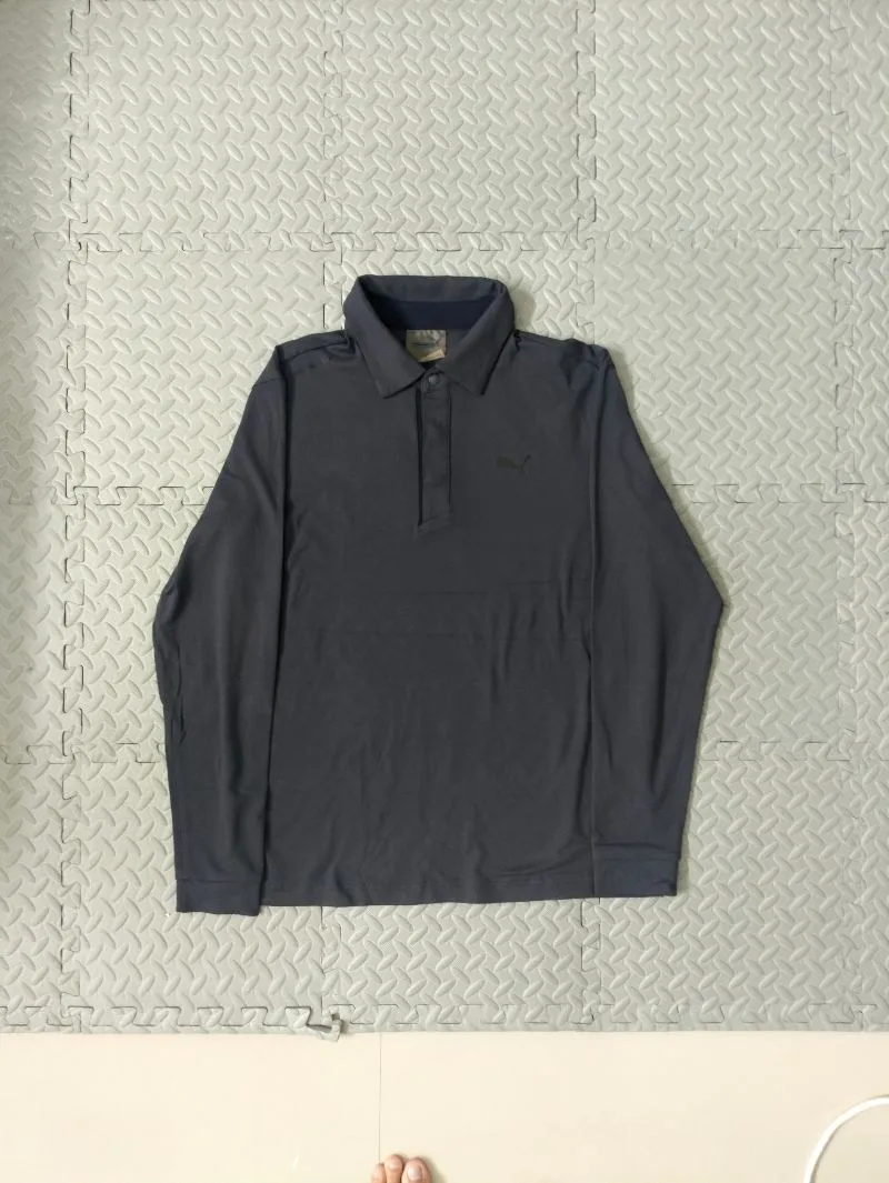 Puma Luxury Casual T-shirt Pria gray photo 1