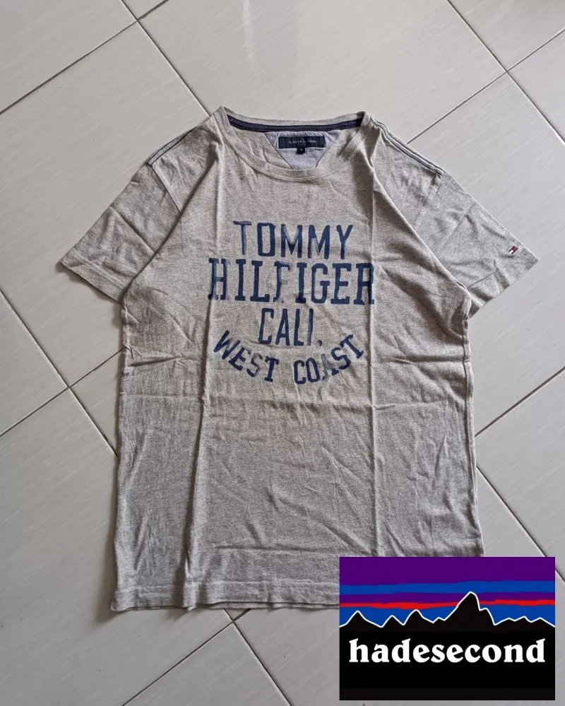 Tommy Hilfiger Luxury T-shirt Pria gray photo 1