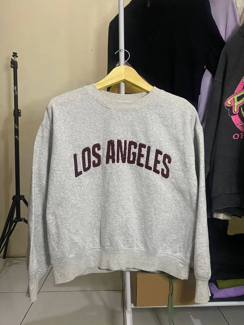 H&M Casual Fleece Wanita gray photo 1