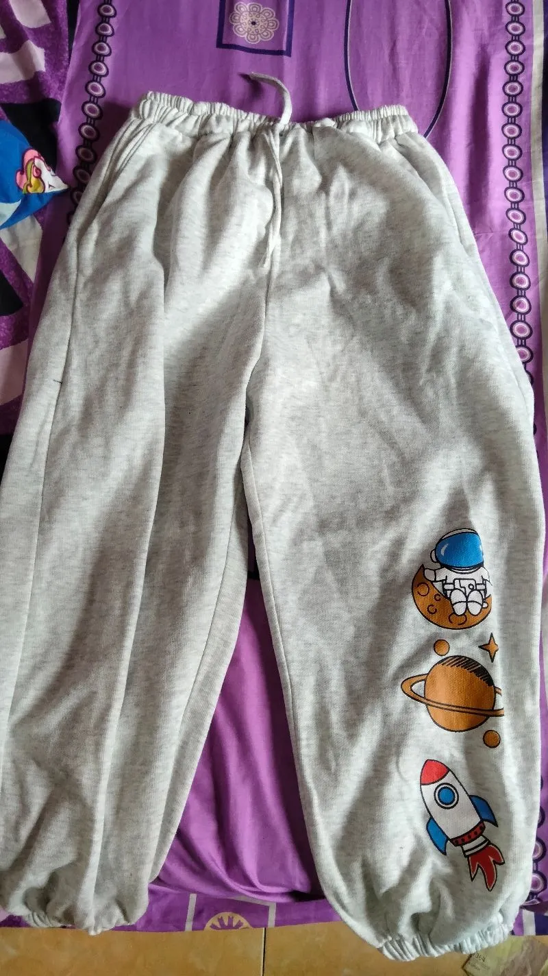 Sportswear Sweatpants & Joggers Wanita gray photo 1