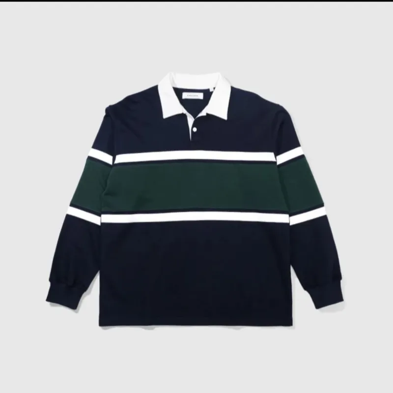 Indie Casual Casual shirt Pria green navy photo 1