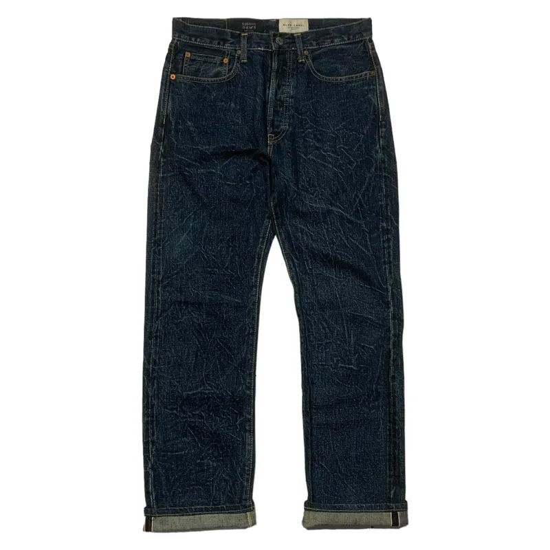 Japanese brand Streetwear Jeans Pria navy photo 1
