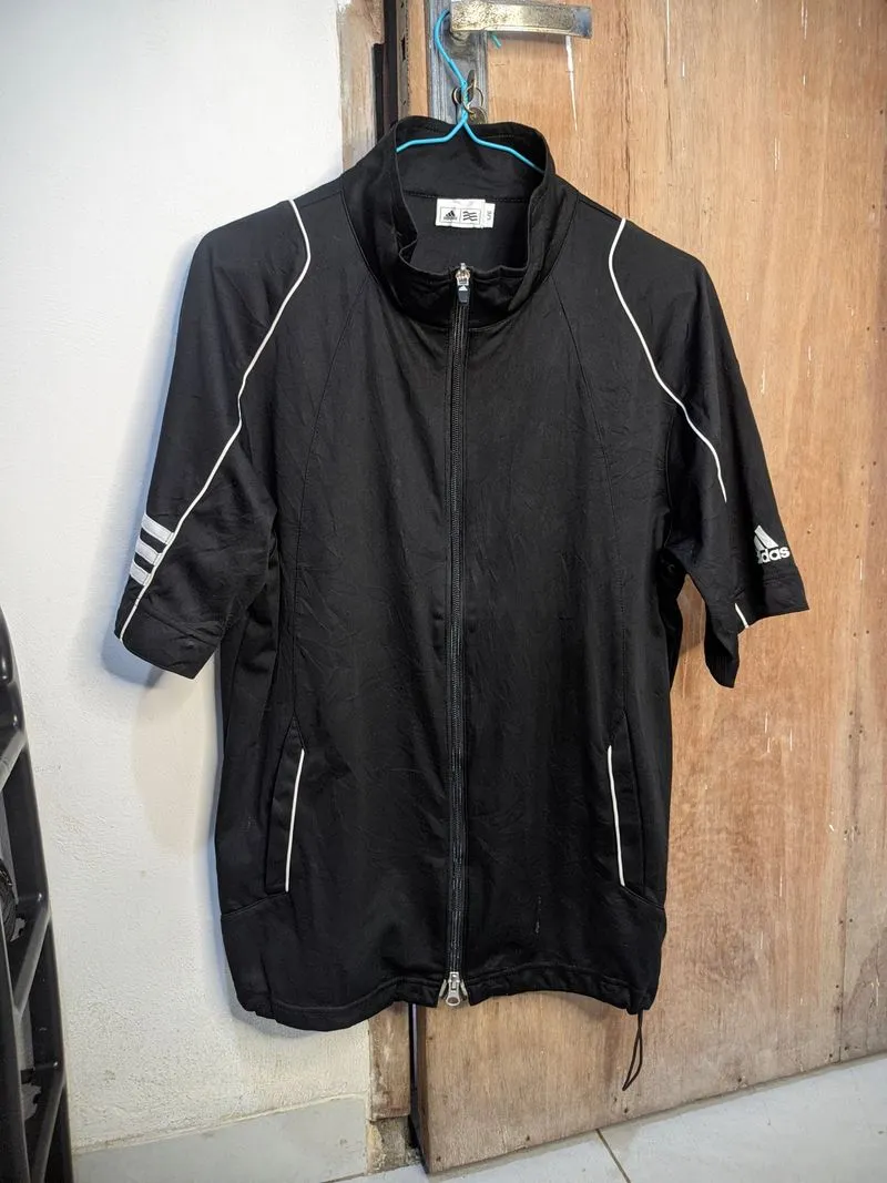 Adidas Sportswear Windbreaker Pria white black photo 1