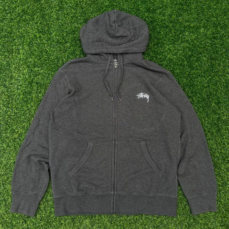 Uniqlo Casual Hoody Pria gray photo 1