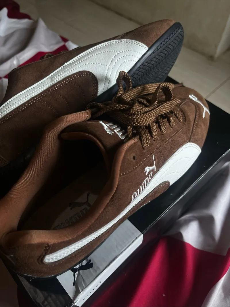 Puma Streetwear Sneakers Pria brown photo 1