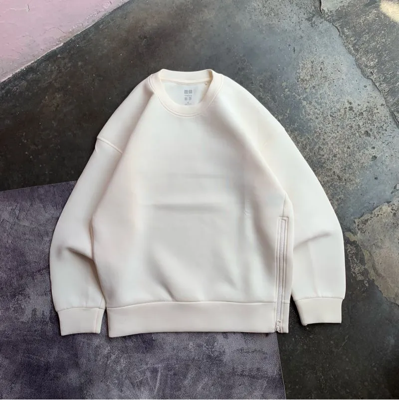 Uniqlo Muslim Sweater Pria cream photo 1