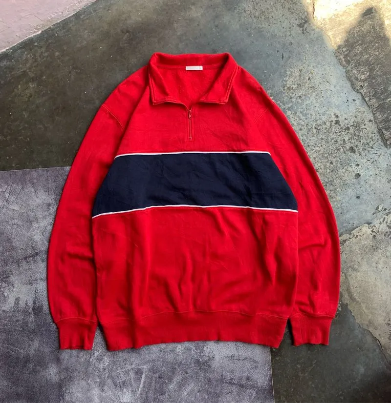 Uniqlo Muslim Sweater Pria red photo 1