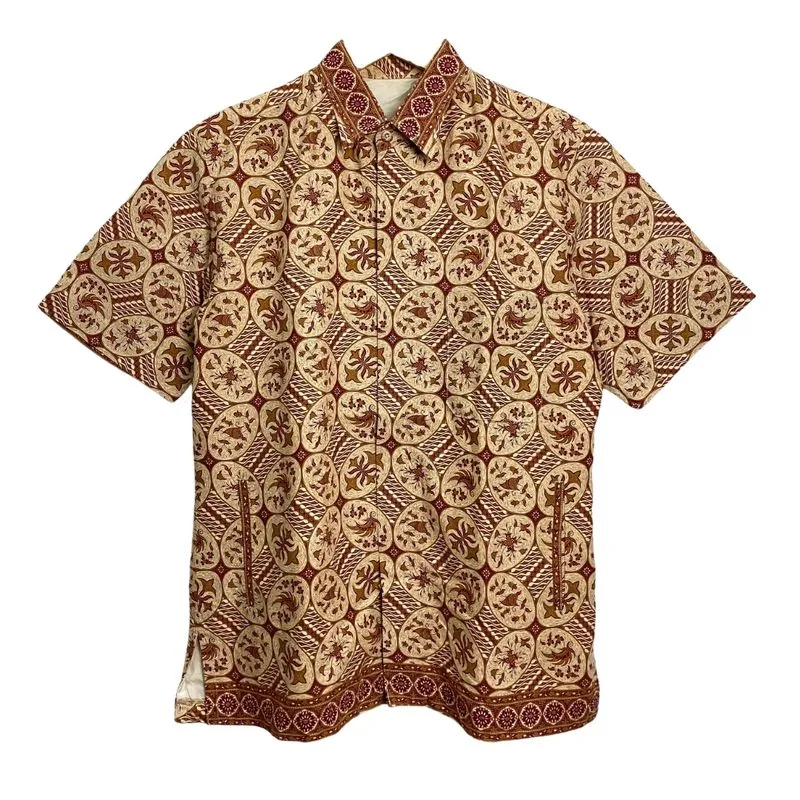 Batik Formal shirt Pria brown photo 1