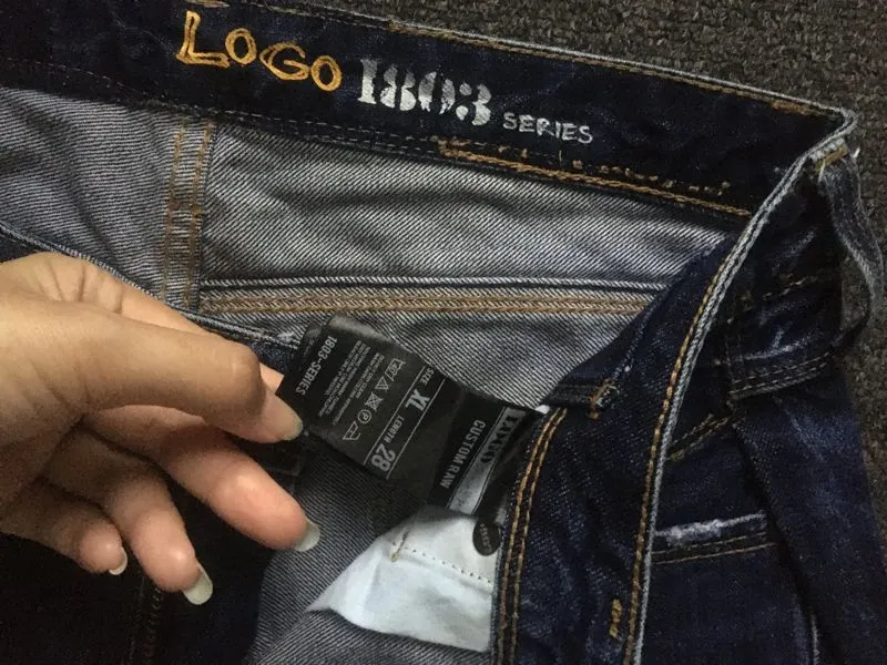 Casual Ripped jeans Wanita navy photo 1