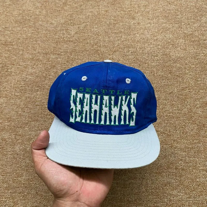 MLB Vintage Sportswear Hat Pria gray blue photo 1