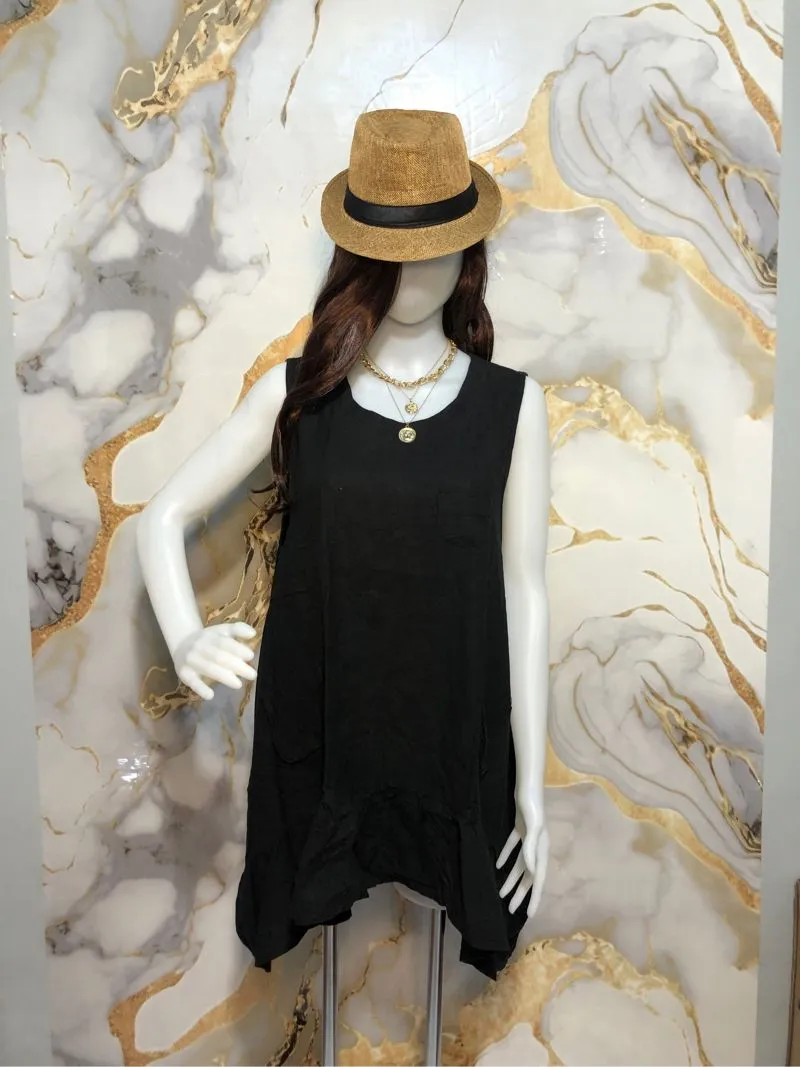 Casual Casual dress Wanita black photo 1