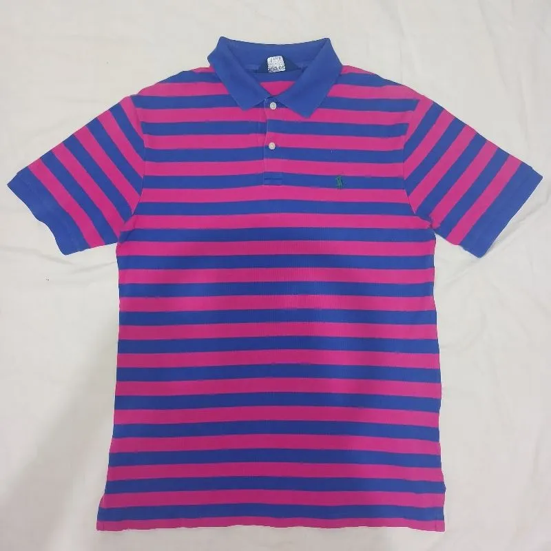Polo Ralph Lauren Casual Polo shirt Pria purple blue photo 1