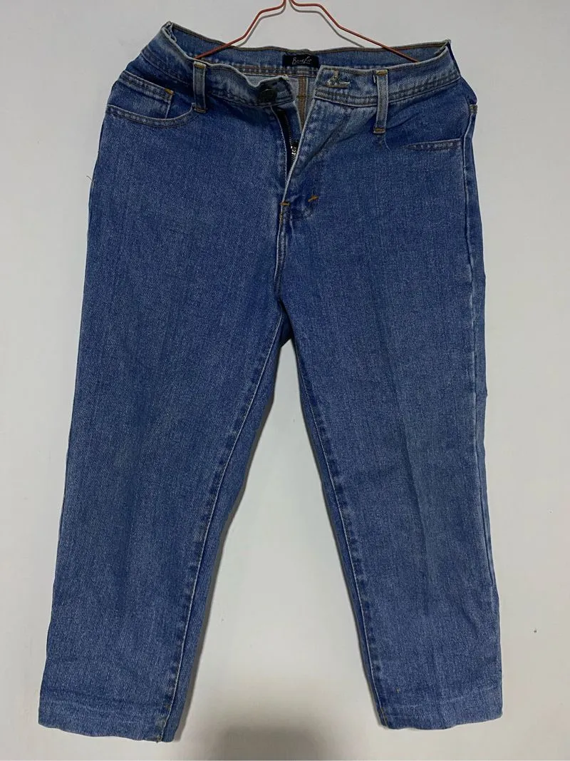 Casual Boyfriend jeans Wanita multicolor navy photo 1