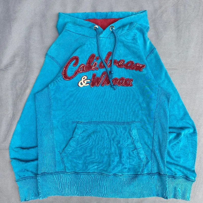 WHO.A.U Luxury Minimalist Hoody Pria red blue photo 1