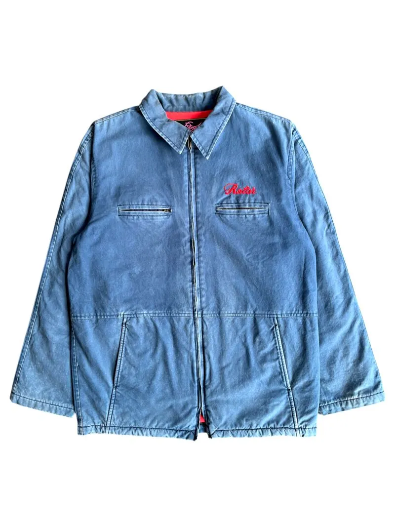 Japanese brand Vintage Casual Harrington jacket Pria blue photo 1