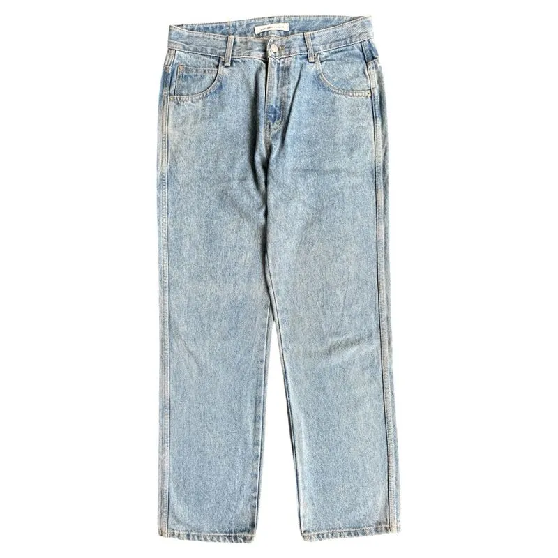 We11Done Streetwear Casual Jeans Pria blue photo 1