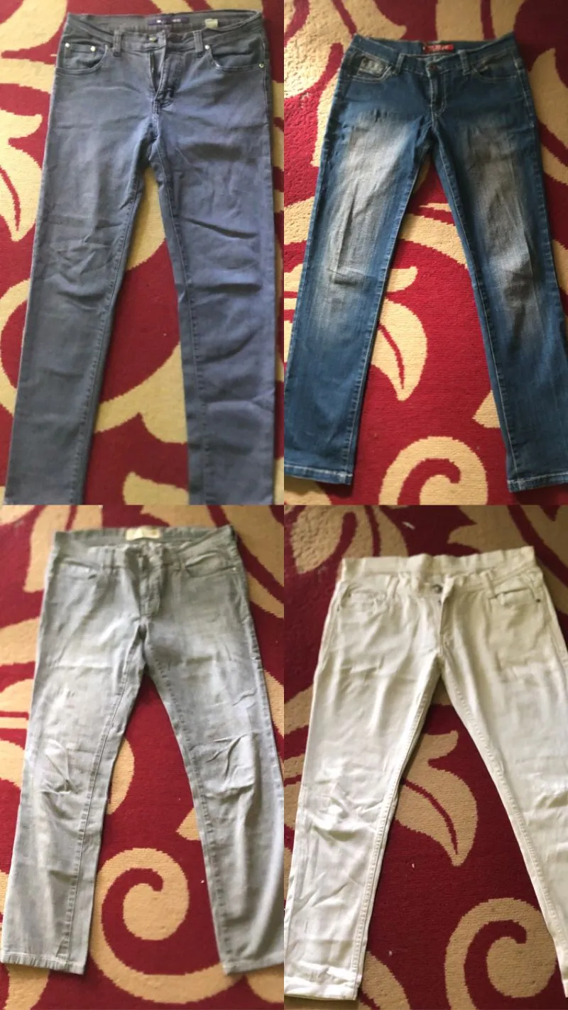 Casual Boyfriend jeans Wanita multicolor photo 1