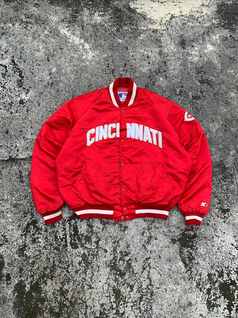 Vintage Sportswear Bomber jacket Pria red photo 1