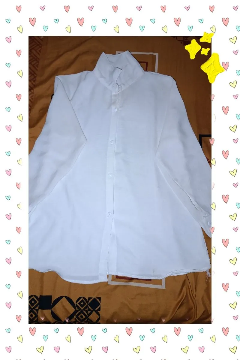 Reworked Shirt Wanita white photo 1