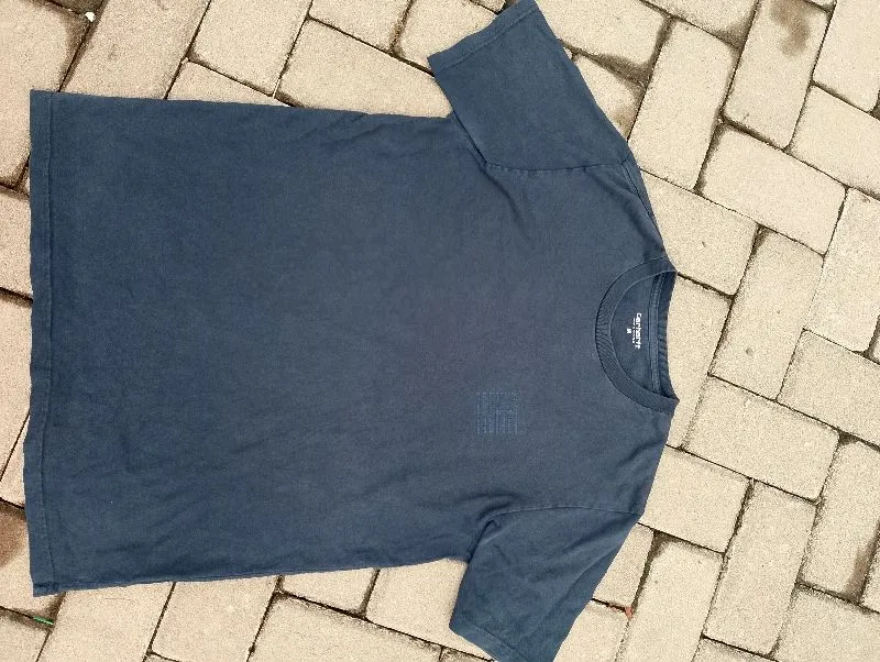 Carhartt Casual T-shirt Pria navy photo 1