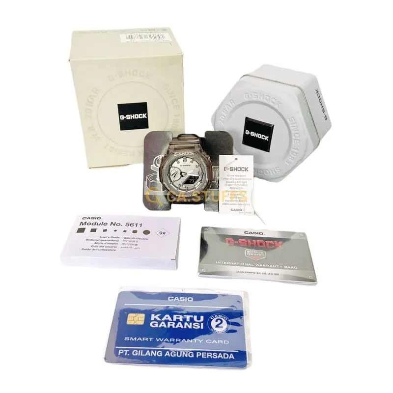 Jam Tangan G Shock Casio Unisex Analog Digital GMA-S2100SK-1 photo 1