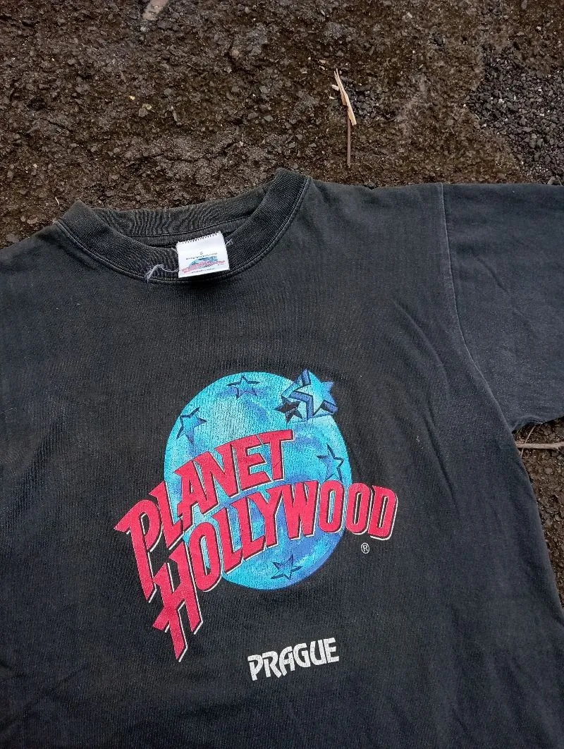 Planet Hollywood Vintage T-shirt Pria black photo 1