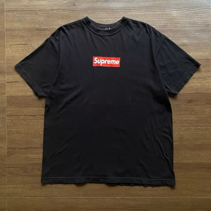 Supreme Streetwear Luxury T-shirt Pria black photo 1