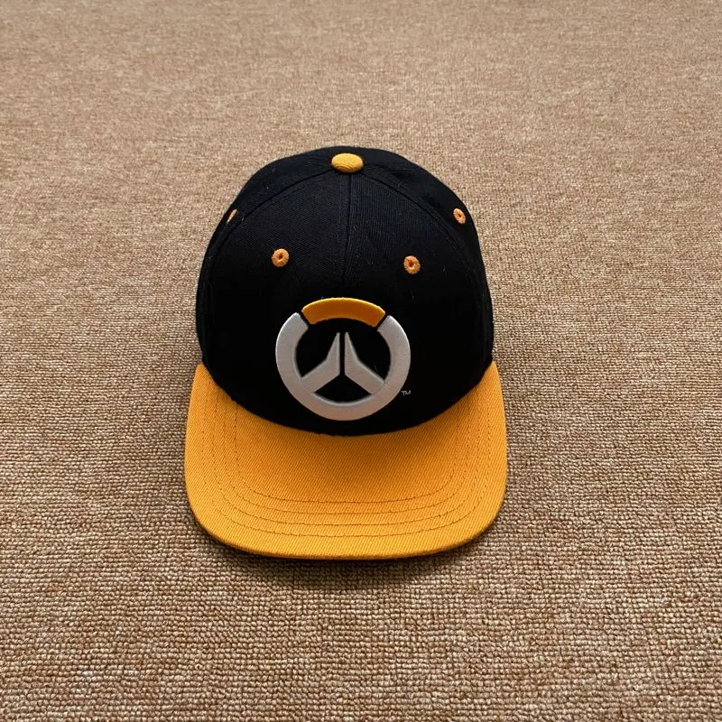 Vintage Streetwear Hat Pria black yellow photo 1