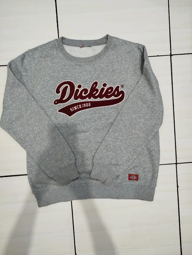 Dickies Streetwear Sweater Pria red gray photo 1