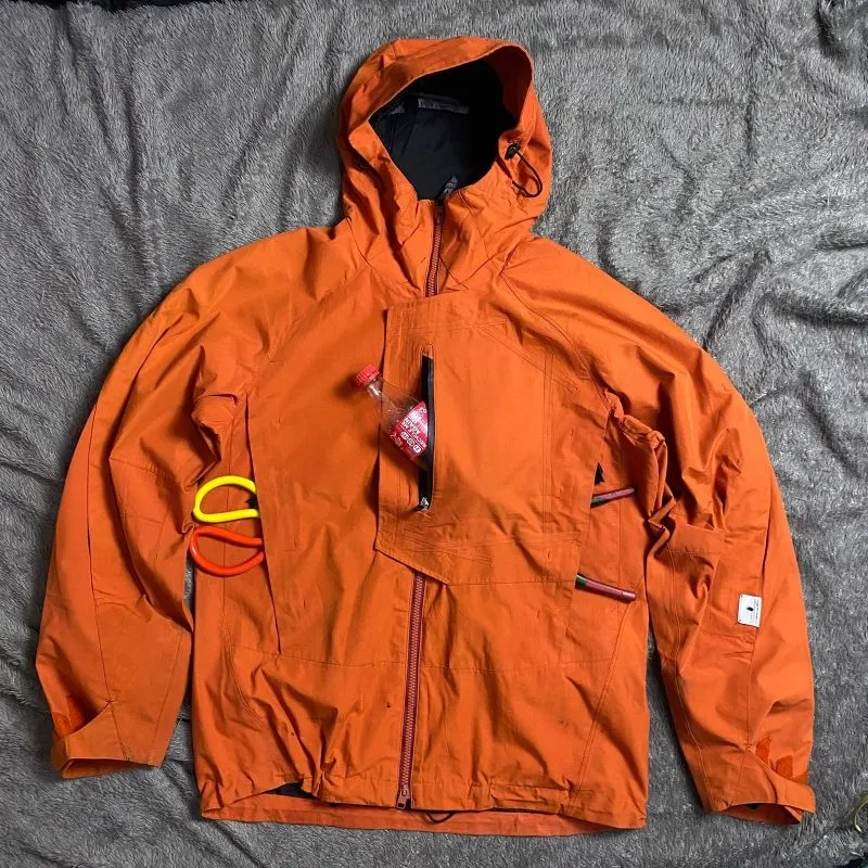 Gorpcore Windbreaker Pria orange photo 1