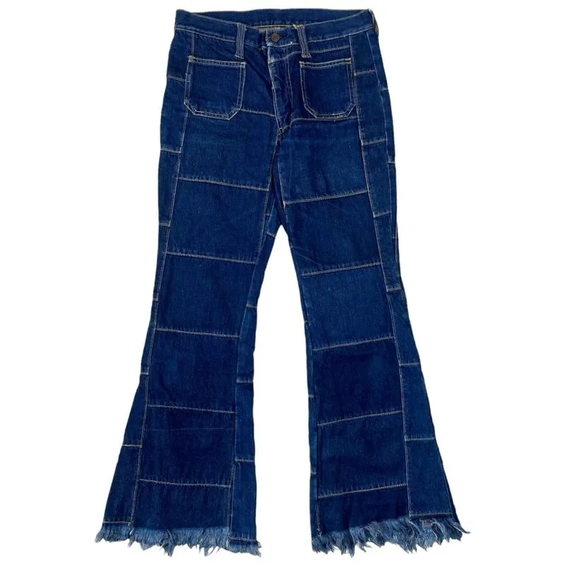 Japanese brand Vintage Streetwear Jeans Pria navy photo 1