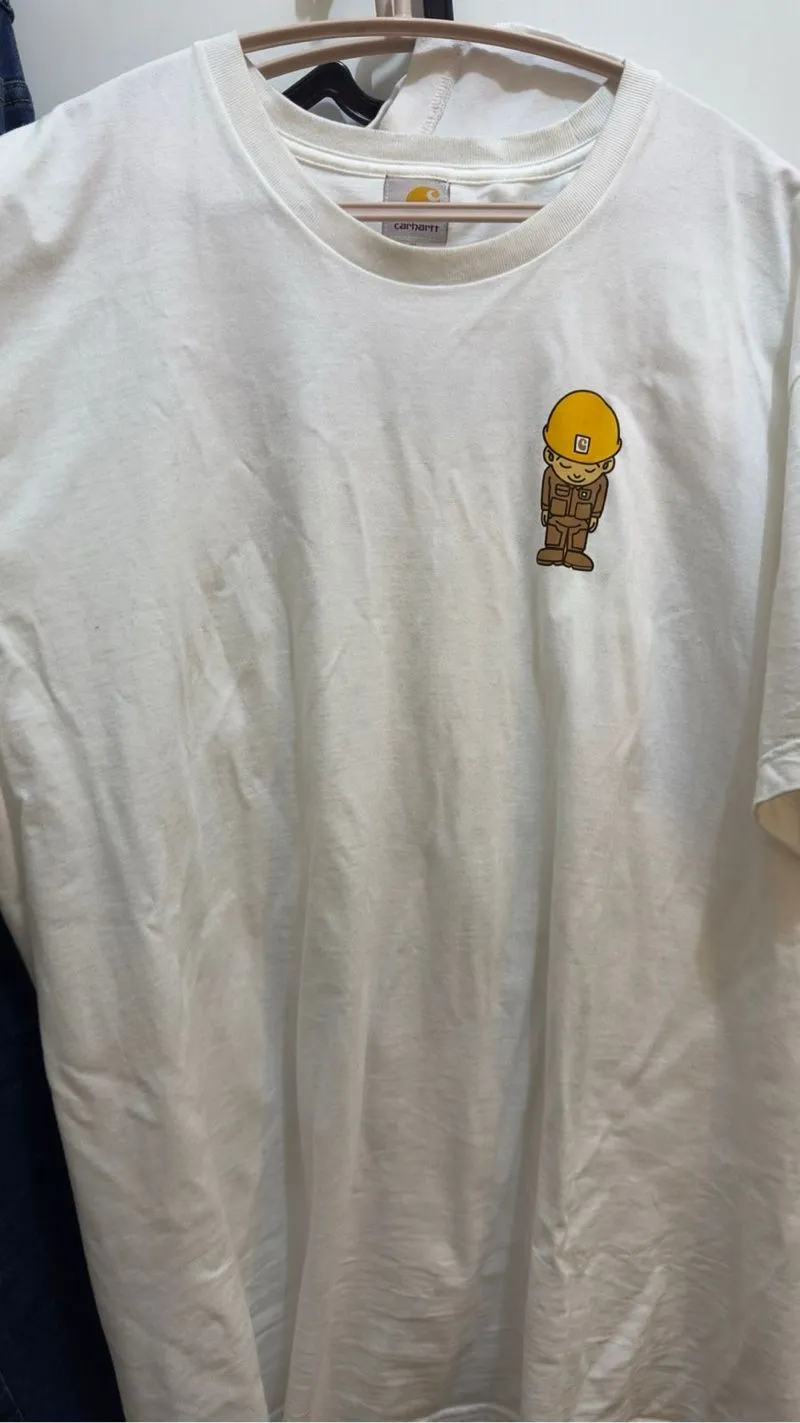 Carhartt Vintage Luxury T-shirt Pria white photo 1