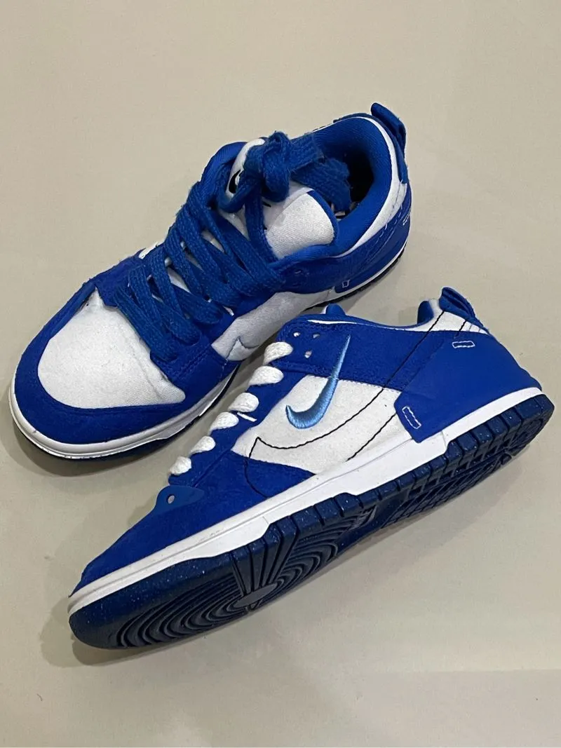 Nike Streetwear Casual Sneakers Wanita white blue photo 1