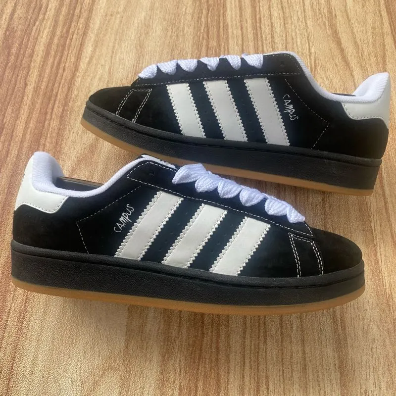 Adidas Casual Sneakers Pria white black photo 1