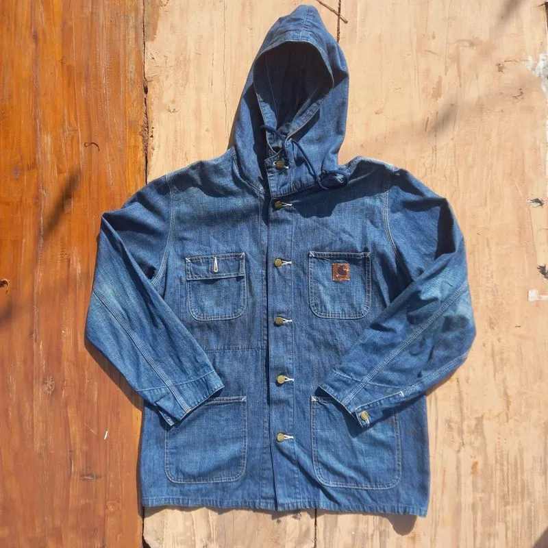 Carhartt Casual Denim jacket Pria blue photo 1