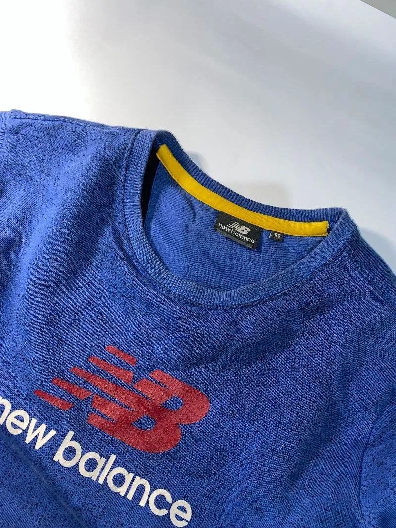 New Balance Streetwear Minimalist Puffer jacket Pria blue photo 1