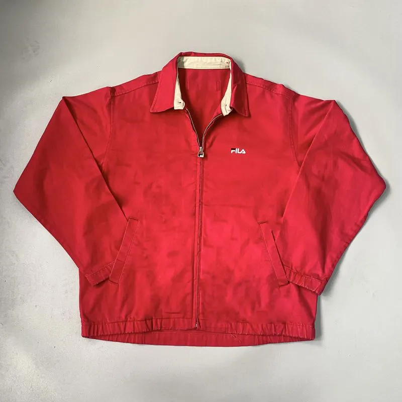 Fila Vintage Casual Track jacket Pria red photo 1