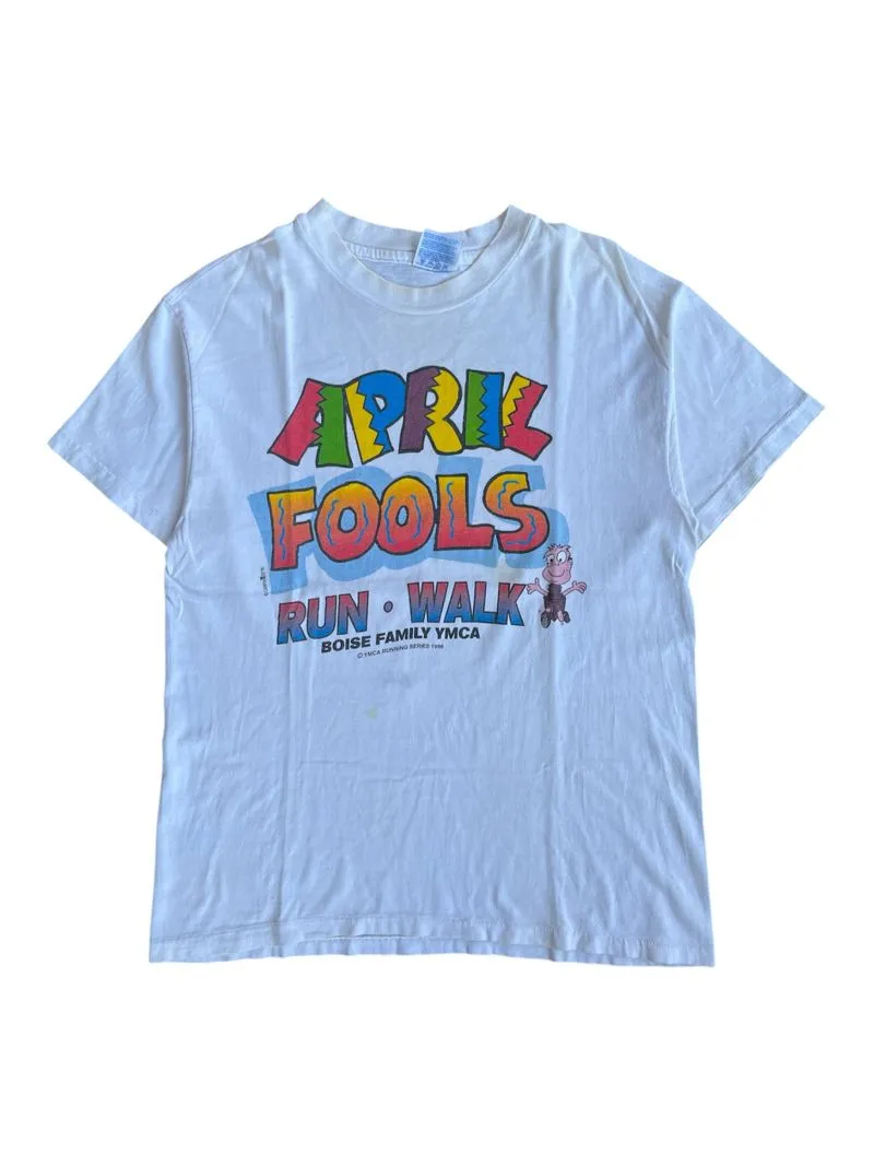 Hanes Vintage Sportswear T-shirt Pria white photo 1