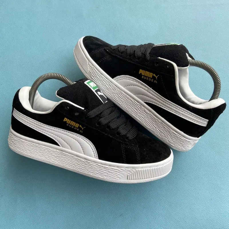 Puma Casual Sneakers Wanita white black photo 1