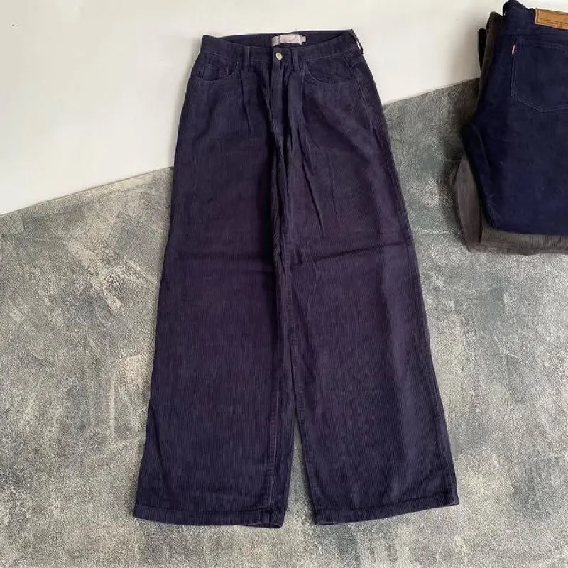 Japanese brand Vintage Y2K Casual pants Pria navy photo 1