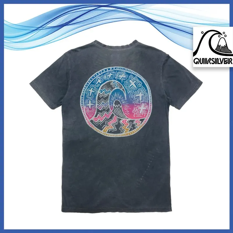 Quiksilver Vintage Casual T-shirt Pria navy blue photo 1