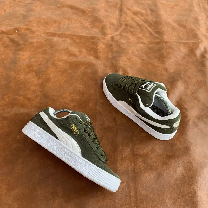 Puma Streetwear Sneakers Pria green photo 1