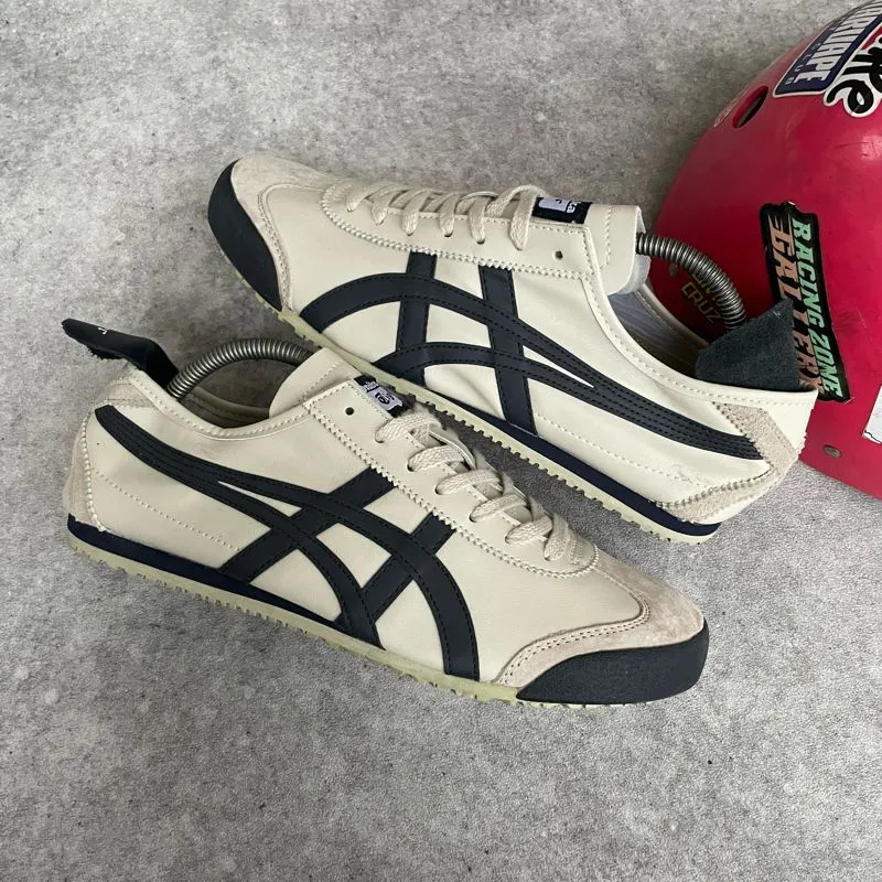Onitsuka Tiger Indie Casual Sneakers Pria white navy photo 1